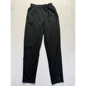 Balance Collection Track Pants Mens Small Black Gym Training Athletic Drawstring